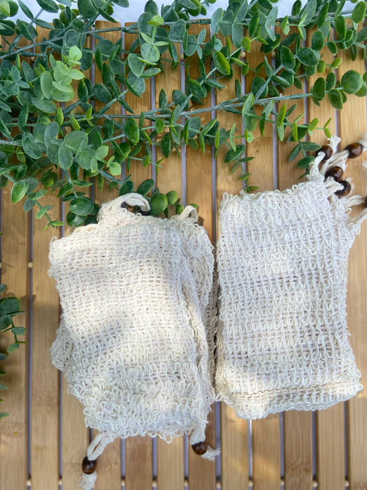 Natural Loofah Soap Saver - Eco-Friendly Plant-Based Holder