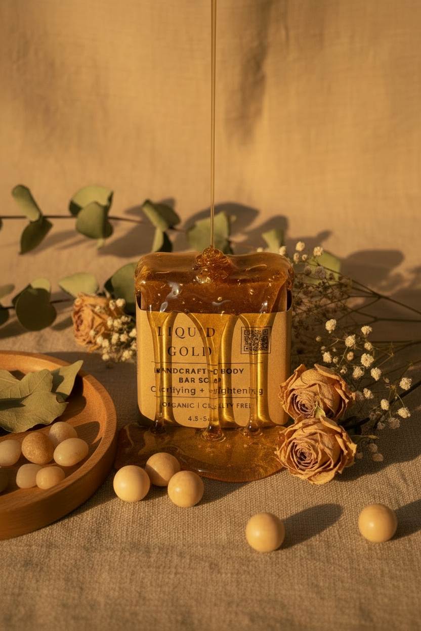 Liquid Gold Bar Soap