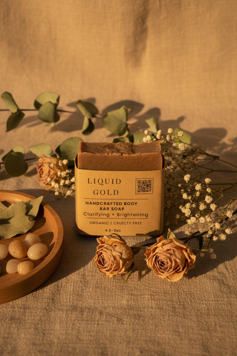 Liquid Gold Bar Soap